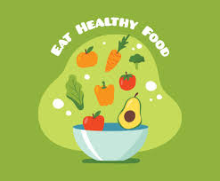 Learn how to make healthier fast food choices and keep calories down on the go. Eat Healthy Food Poster Vector Art Graphics Freevector Com
