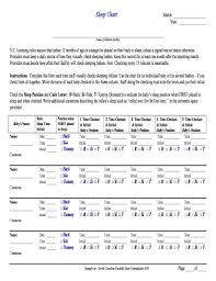 17 Printable Baby Development Chart Forms And Templates