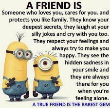 Friendship isn't about… i love those people who can… Daily Minion Uplifting Quotes Life Quotes Inspiration 65 Best Funny Minion Quotes And Dogtrainingobedienceschool Com