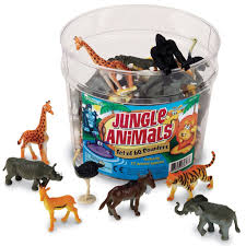 Learning Resources 60 Pc Jungle Animals In 2020 Jungle Animals Educational Toys For Kids Plastic Animals