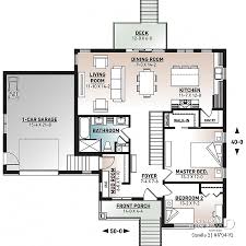 To keep passersby out of the way, the owners divided the kitchen with two islands and left ample room for a walkway in the center. House Plan 2 Bedrooms 1 Bathrooms Garage 1704 V2 Drummond House Plans