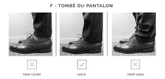 Quelques éléments sur le pantalon, que nous préconisons quand on est grand : Comment Choisir La Taille De Son Costume