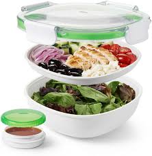 Why buy yet another kitchen tool when a bowl, whisk, and a deftly moving. Best Salad Containers On The Go Food Storage Dressing