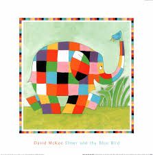For his contribution as a children's illustrator, he was uk nominee for the biennial, international hans christian andersen award in 2006. Elmer In The Sun By David Mckee 16 X 16 Fine Art Poster Artistica Fine Art