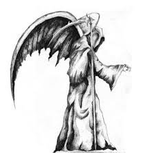 How to draw the grim reaper. Grim Reaper Drawing Tattoo Drawing Tutorial Easy