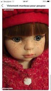 Mateau pour poupée corolle paola reina