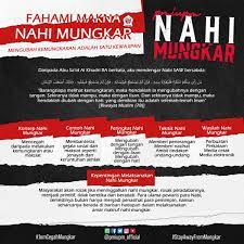 Mereka memiliki keistimewaan lebih dari orang yang melaksanakan fardhu 'ain. Pmiupm Official On Twitter Assalamualaikum Dan Salam Nahi Mungkar Kepada Twitterians Tentu Masih Ada Yang Tertanya Tanya Apakah Sebenarnya Nahi Mungkar Sebelum Admin Terangkan Mari Kita Lihat Dahulu Infografik Fahami Makna Nahi Mungkar Ini