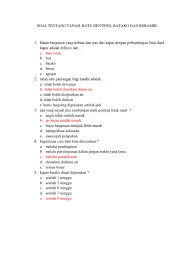 Soal pilihan ganda teknik mekanik dan jawaban. Soal Dan Jawaban Bahan Bangunan