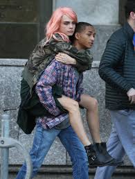 Cara delevingne and jaden smith are filming a new movie called life in a yearcredit: Cara Delevingne Ph Auf Twitter Cara Delevingne With Jaden Smith On The Set Of Life In A Year April 19 2017 6