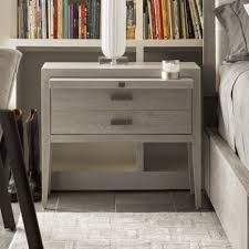 Universal Furniture 1 Drawer Nightstand In Gray Reviews Wayfair