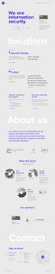 Iseco Microsite By Jan Kejk Kolar Infographic Design Website Design Layout Web Design