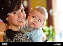 7 months baby hi-res stock photography and images