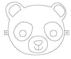 Verwende für die maske stärkeres papier ab 160g/m 2. 34 Masken Zum Ausschneiden Besten Bilder Von Ausmalbilder