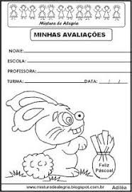 Capa De Prova Sobre A Pascoa Capa Avaliacoes Capa De Avaliacao Avaliacao Alfabetizacao Para Criancas
