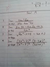 Di sini tersedia video pembahasan materi untuk pelajaran matematika peminatan sma kelas xi untuk kurikulum 2013 revisi. Tolong Dibantu Soal Mtk Minat Kelas 11 Limit Fungsi Brainly Co Id