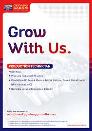 Check spelling or type a new query. Lowongan Pt Gudang Garam Production Technician Teknik Elektro