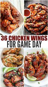 36 Chicken Wing Recipes For Game Day Chicken Wing Sauce Recipes Chicken Wing Recipes Hot Wing Recipe