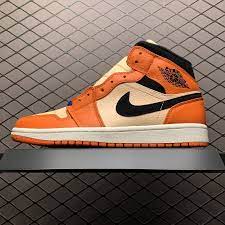 Jordan 1 mid apricot orange (w) size :7 us w по мужской ( 5.5 us ). Air Jordan 1 Mid Team Orange Schwarz Fusshandler Air Jordan 1 Mid