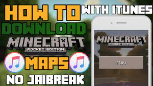 Minecraft ios full version free download. How To Download Minecraft Pe Maps Ios 9 With Itunes No Jailbreak With Computer Youtube