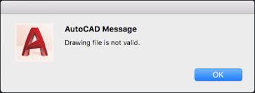 Drawing File Is Not Valid When Opening A File In Autocad Autocad Autodesk Knowledge Network Whenever you save a drawing a backup file is automatically created in the same folder in which drawing is present. drawing file is not valid when opening