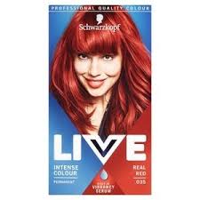 Live Intense Colour 035 Real Red Hair Dye