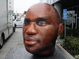 Giant Inflatable Lebron Head