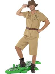 Coolest homemade safari tour guide costume. Safari Man Costume Crocodile Hunter Steve Irwin Keeper Australian Adult Walmart Com Walmart Com
