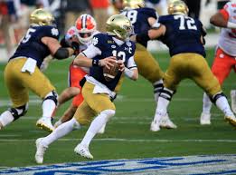 Ian book finds avery davis to force overtime with 22 seconds left in regulation and kyren williams picks up ian book talks about the turning point in the game, the resiliency of this team, coming. Nfl Draft Notre Dame Qb Ian Book Believes He Excels In The Stat That Matters Winning The Boston Globe
