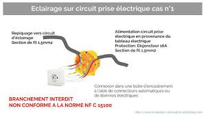 Brancher Un Eclairage Sur Un Circuit De Prise Electrique