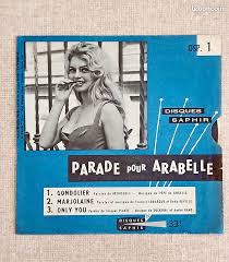 Disque publicitaire souple 33 tours Production BUR Publicité pour la  Société GESTELEC Dessins de C. SOYER sur la pochette du disque TRÈS BON  ÉTAT