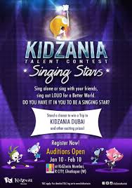Kidzania Singing Stars Talent Contest Auditions From 10 January 2014 To 10 February 2014 At R City Mall Ghatkopar Talent Contest Singing Talent