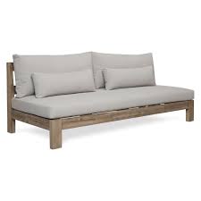 cannes 3 seat outdoor sofa natural outdoor sofa freedom furniture sofa