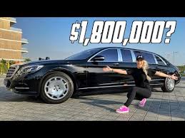On A L Habitude De Voir La Youtubeuse Supercar Blondie Dans Des Voitures Toutes Plus Extravagantes Les Unes Que Les A In 2020 Mercedes Maybach Maybach Best Luxury Cars