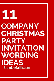 On sunday, december 23, 2018. Corporate Party Invitation Wording Paperblog