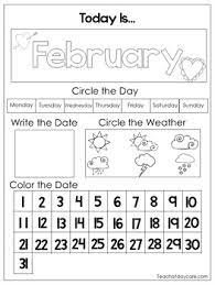 The happy planner, erin condren, recollections, travelers notebooks, and more are all compatible with the free planner printables. 12 Printable Preschool Calendar Worksheet Pages Month Day Date Weather
