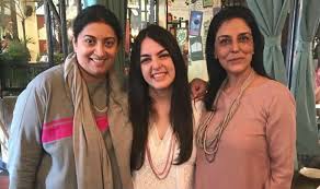 See more of smriti zubin irani on facebook. Smriti Irani Wishes Daughter Shanelle Irani On Birthday With A Lovely Post Ekta Kapoor Joins In India Com