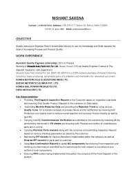 Resume Format Quality Engineer Engineer Format Quality Resume Resumeformat Download Resume Resume Objective Sample Resume Software