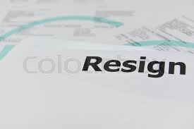 A resignation letter is a formal announcement to your employer that you are leaving your job. Resignation Letter In The Envelope Stock Image Colourbox