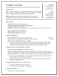 Resume Samples For Students Http Www Resumecareer Info Resume Samples For Students Student Resume Resume Examples Job Resume