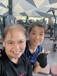 廖雯雯- 廖雯雯added a new photo — at Tree Fitness.