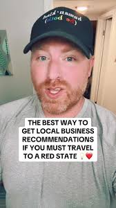 Local Business Recommendations for Travel in Red States