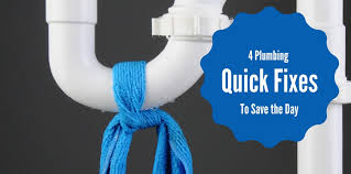 4 plumbing quick fixes you should learn