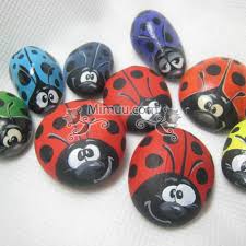 Tas Boyama Nasil Yapilir Mimuu Com Boyali Kayalar Sanat Taslar