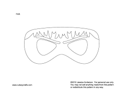 Hulk mask template from cartoon character masks category. Pin On Paddy S Board