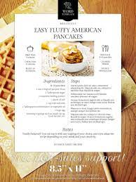 Create café quality brunch recipes at home and enjoy a lazy weekend with this easy brunch recipe collection. Best Seller Modern Cookbook Recipe Template Design 036 Etsy Homemade Recipe Books Homemade Cookbook Recipe Template