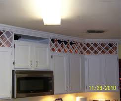 to decorate above kitchen cabinets