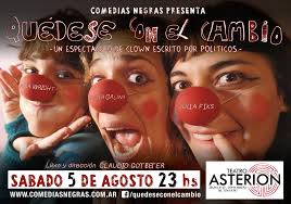 QUÉDESE CON EL CAMBIO” de Claudio Gotbeter