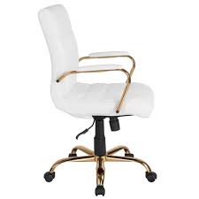 Leaman Ergonomic Executive Chair Cheap Desk Chairs Bedroom Desk Chair Gold Office Chair