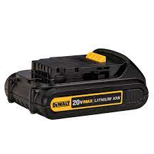 Sep 13, 2019 · the first row of the table tells us this battery can power a 0.2 amp appliance for 20 hours. 20v Max 1 5ah Compact Battery Dcb201 Dewalt