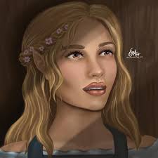 🌸🌸Elain Archeron 🌸🌸 “I would like to build a garden […] After all of  this… I think the world needs more garden.” I did a few different versions  of this, the main